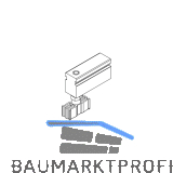 HAWA Junior 80/G Telescopic Bodenf�hrung Glas spielfrei f�r F�hrungsschiene