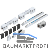 HELM GT-L 80 Beschlagset Glas 8-10,76 mm mit Einzugsd�mpfung Edelstahl-Effekt