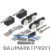 HELM 140 Beschlagset Holz ohne Laufschiene