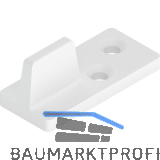 HELM 73 Bodenf�hrung Nutbreite 8 mm Kunststoff wei�