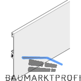 Abdeckblende Frontslide 60/A und 60/matic, auf Ma�, Alu silber eloxiert