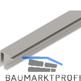 HELM GT-S 150 Laufschiene mit Seitenteil Deckenmontage auf Ma� Edelstahl-Effekt