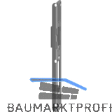 Winkelschlie�blech STV FL4/A13, 250 x 28 x 11 mm, links, silber