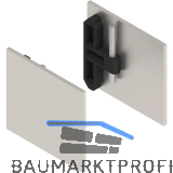 HELM GT-L Abdeckkappen-Set Aluminium Edelstahl-Effekt