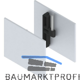 HELM GT-S 150 Abdeckkappen-Set klemmbar f�r Seitenteil silber eloxiert