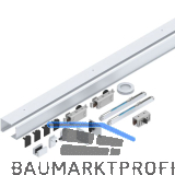 HELM GT-L 50 Inlay Beschlagset Glas 8-10 mm L=2000 mm 50 kg Alu silber eloxiert