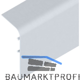 HELM 150 Blende W Wandmontage L=6000 mm auf Ma� silber