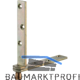 F�hrungsrolle HELM 349 A, Stahl verzinkt, gelb