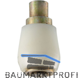 F�hrungsrolle HELM 349 N, Stahl verzinkt, gelb