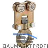 Rollapparat HELM zweipaarig 624Ri f�r pers�nliche Schutzausr�stung,verzinkt,gelb