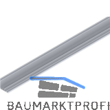 SOLIDO/HELM Blende zu Anschlagschiene L=2500 mm auf Ma� silber eloxiert