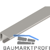 HELM GT-L Laufschiene mit Seitenteil Deckenmontage auf Ma� Edelstahl-Effekt