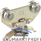 Kabelwagen / Leitungswagen einfach HELM 335, Kabel 33-43 mm, Stahl verzinkt gelb