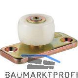 F�hrungsrolle HELM 459 PL, Stahl verzinkt, gelb