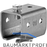 �bersteckmuffe f. bauseitige Schwei�konstruktion HELM 1504, M8 x 16, Stahl blank