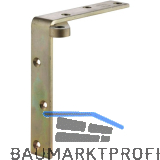 Tragwinkel HELM 597, links, Loch-� 8,4 mm, Stahl verzinkt, gelb