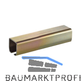 Laufschiene HELM 600, auf Ma� geschnitten, Stahl verzinkt, gelb passiviert