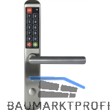 Zutrittskontrollsystem, Langschildbeschlag EasyKey Slim, PZ 92, Edelstahl