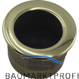 MARCHESI Stirnziehgriff Einlassma� � 25 mm, Aluminium poliert