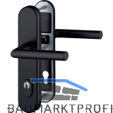 Sicherheits-Dr�ckergarnitur AMSTERDAM, PZ88, T�rst�rke 67-77 mm, RC3, schwarz