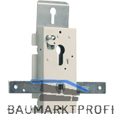 ASSA ABLOY Garagentorschloss 1851/60, PZ, Nuss 9mm, Tages-Nachtverriegelung