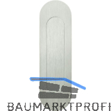 FSB Schiebet�rmuschel 42 4250 oval geschlossen, Edelstahl matt