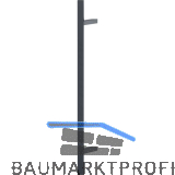 HOPPE B�gelgriff E5724 rechteckig schr�g, 1200/900, Edelstahl schwarz matt