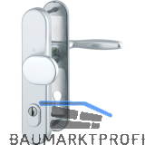 SH-Wechselgarnitur VERONA-auf Schild PZ88, 57-67, SST, mit Kzs., silber