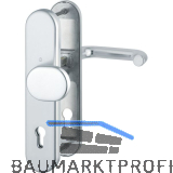 SH-Wechselgarnitur PARIS-auf Schild PZ92, 77-87, SST 8, ohne Kzs., silber