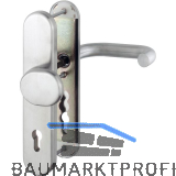 SH-Wechselgarnitur PARIS auf LS PZ92, 67-77, SST 8, ohne Kzs., Edelstahl matt