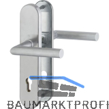 SH-Dr�ckergarnitur AMSTERDAM Langschild PZ88, RC2, ohne Kernziehschutz,Edelstahl