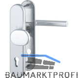 Sicherheits-Wechselgarnitur AMSTERDAM, PZ88, RC2, silber eloxiert