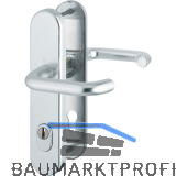 SH-Dr�ckergarnitur PARIS-auf Schild PZ88, SST, mit Kzs., TS37-47, silber