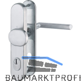 HOPPE Sicherheits-Wechselgarnitur STOCKHOLM �NORM Kernziehschutz, RC3, Edelstahl