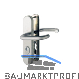 SH-Dr�ckergarnitur PARIS-auf LS PZ88, 67-77, mit Kzs., Edelstahl matt