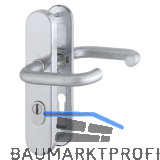 SH-Dr�ckergarnitur PARIS-auf Schild PZ72, 37-47, mit Kzs., Edelstahl