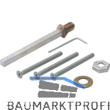 HOPPE Zubeh�rbeutel Knopf / Dr�cker-f�r PZ72-T�rst�rke 52-57