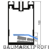 THYSSENKRUPP Syprotech Sprossenprofil 60/100 tragend, L=7000 mm, Alu blank
