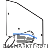 THYSSENKRUPP Syprotech Rinnenspeierdeckel links, Alu blank