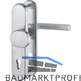 SH-Wechselgarnitur AMSTERDAM ohne Kernziehschutz, T�rst�rke 37-47,Edelstahl matt