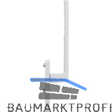 HOPPE Hebeschiebet�rgriff TOULON innen PZ, L�nge 253, Aluminium wei�