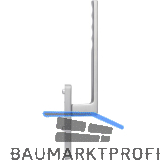 HOPPE Hebeschiebet�rgriff TOULON innen UG, L�nge 253, Aluminium edelstahlfarbig