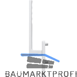 HOPPE Hebeschiebet�rgriff TOULON au�en PZ, L�nge 253, Aluminium wei�