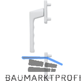 HOPPE Fenstergriff-Halbgarnitur TOULON au�en hoch, Aluminium wei�