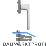 HOPPE Fenstergriff-Halbgarnitur TOULON innen, Aluminium edelstahlfarbig matt