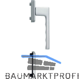 HOPPE Fenstergriff-Halbgarnitur TOULON innen, Aluminium silber eloxiert