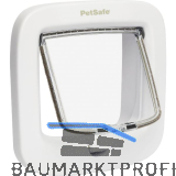 PETSAFE Katzent�r - 4Weg-Kunststoff, wei�, manuell zu �ffnen