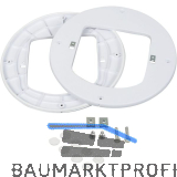 PETSAFE Einbauadapter f�r Glas zu Modell 300/4 Weg und Microchip, wei�