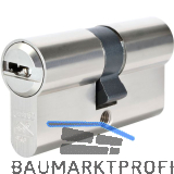 ABUS Einbaudoppelzylinder X12R, verschiedensperrend, 40/70, vernickelt matt