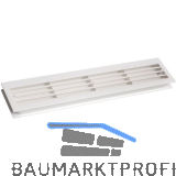 L�ftungsgitter f�r Zimmert�ren 454 x 90 mm TS 35-45 mm Kunststoff wei�